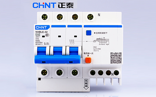 NXBLE-32 系列D型剩余電流動(dòng)作斷路器3P+N